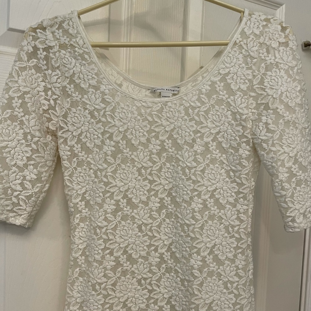 3/4 lace shirt